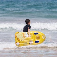 Kids Inflatable Surfboard Surf Body Board Vacation Beach Fun Activity
