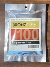 Bronze Clay Bronzclay 100g Metal Adventures Jewelry Making USA Free Shipping