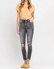 Vervet By Flying Monkey Wesley Distressed Skinny Jean Size 31 (13)