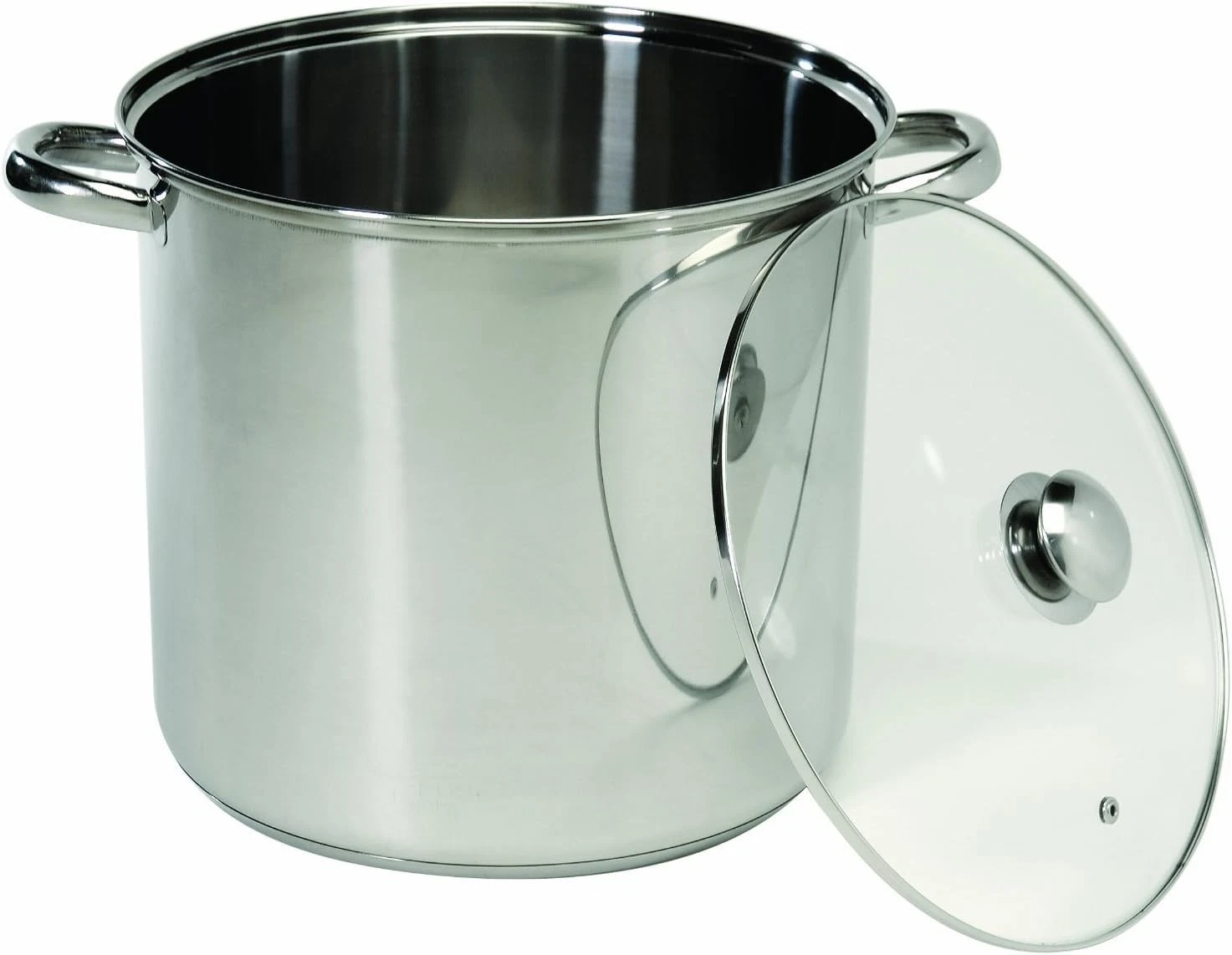 CookPro ExcelSteel Stockpot with Encapsulated Base 8qt 9.3H" Stainless Steel 548