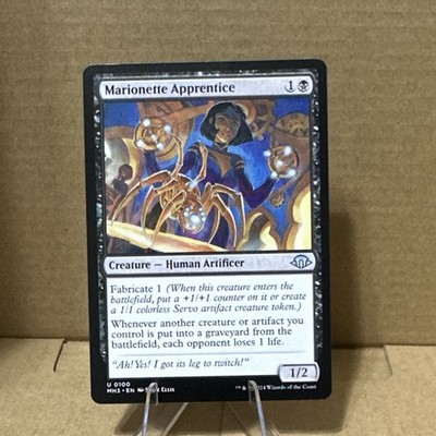 MTG Modern Horizons 3 Single: Marionette Apprentice #100 (Nonfoil)