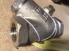 Milwaukee Valve 1/2” 509Y 1/2 Fnpt Bronze Swing Y Check Valve FIP 125 200