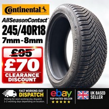 245/40R18 Continental AllSeasonContact (7mm - 8mm)