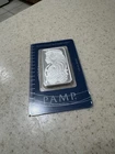 PAMP Suisse 1 oz .999 Fine Silver Bar with Assay Card