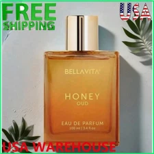 Bella Vita Organic Luxury Honey Oud Unisex Eau De Perfume 100ml- FREE SHIPPING