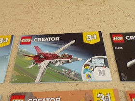 LEGO Creator 3 in 1 Lot of 9 Instruction Manual #31086 #31073 #31057