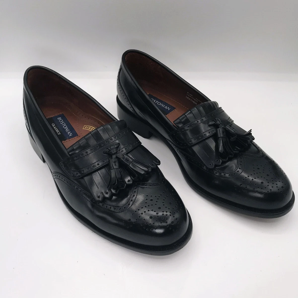 Bostonian First Flex Black Dress Shoes Size 11.5 Bostonian Men main image 2
