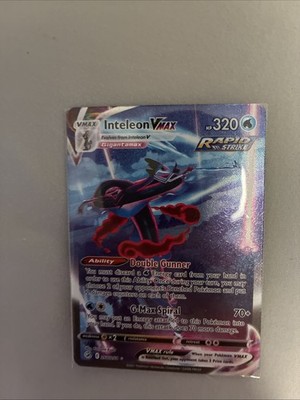 Inteleon VMAX (Alternate Art Secret) 266/264 Swsh08: Fusion Strike Holo