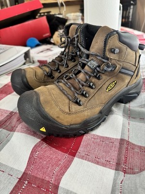Keen Braddock, Steel Toe 10M, Brown Mid
