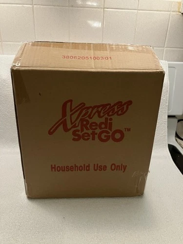 New Xpress Redi Set Go Red Cooker Electric Grill As Seen on TV Open Box