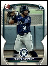 2023 Bowman #BP-133 Gabriel Gonzalez Prospects