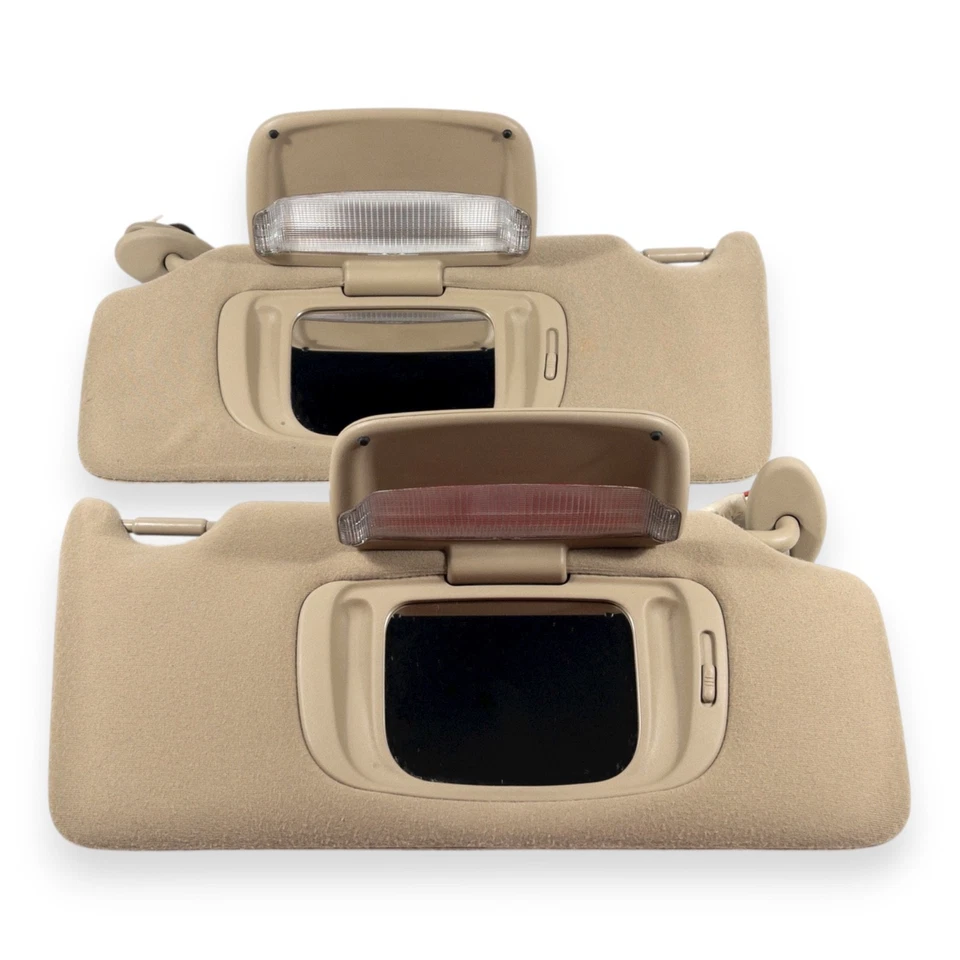 Juego de pares de parasoles laterales para conductor y pasajero Lexus RX 330 2004-2009 bronceado iluminado Foto 4 de 4