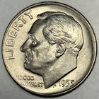 1953-D Roosevelt Dime - BU Uncirculated Condition - 90% Silver - US Coin - 4190