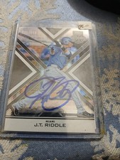 Jt Riddle Certificate Of Authenticity Autograph Card 591/999