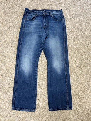 Wrangler Retro Boot Blue Jeans Mens 32x32 Cowboy Western Denim - Image 1 of 4