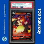 2021 POKEMON SWSH BLACK STAR PROMO CELEB COLL #SWSH133 LANCE'S CHARIZARD V PSA 8