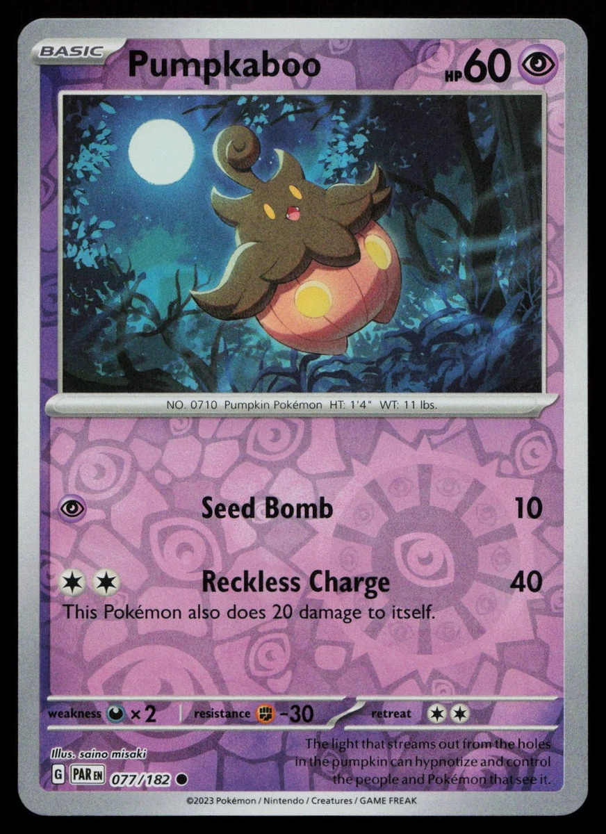 Pumpkaboo 077/182 SV04: Paradox Rift for sale | eBay