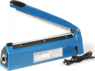 12 Inch Impulse Heat Sealer Impulse Bag Sealer, Manual Poly Bag Heat Sealer Mach