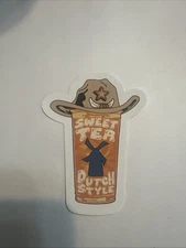 DUTCH BROS COFFEE July 2024 Texas "Sweet Tea Dutch Style" Cowboy Hat Sticker