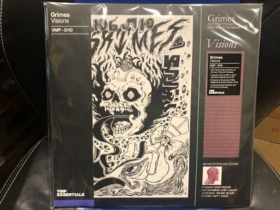 LIMITED EDITION VINYL ME PLEASE VMP GRIMES VISIONS MAGENTA GREEN GALAXY VINYL