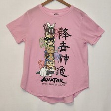 Camiseta Avatar The Legend of AANG Rosa de Avatar The Last Airbender Mujer XL