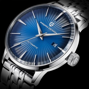 PAGANI DESIGN Business Men's Watch Automatic Mechanical Stainless Steel |  eBay