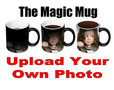 Personalised Heat Colour Changing Magic Mug Great Birthday Gift