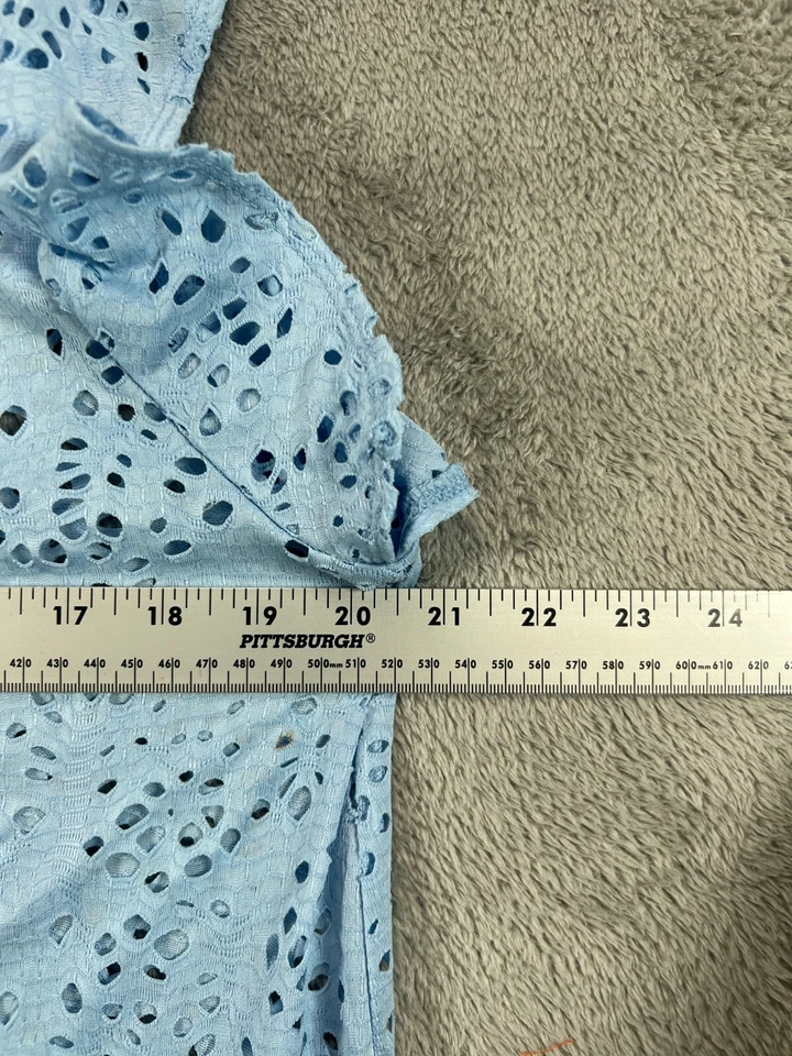 Tommy Hilfiger плавать прикрыть платье новый с Ярлыками $78 женщин маленький синий отверстие трепетание - Изображение 2 из 4