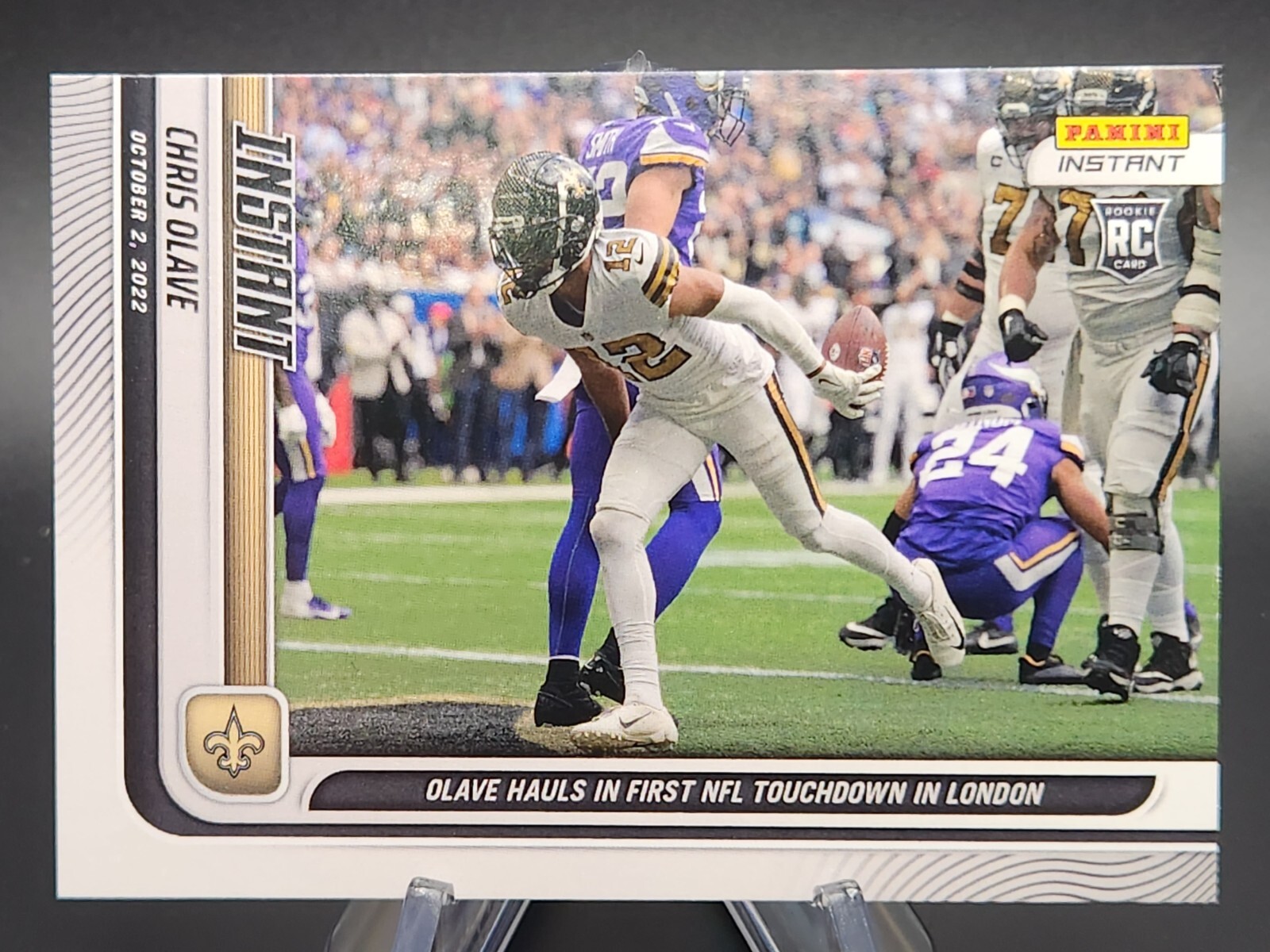 Chris Olave Panini Instant NFL #35 Base