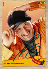 Elmer Rossnegger original signierte Autogrammkarte Ak ORF Confetti TiVi alt
