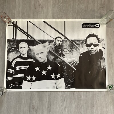 VINTAGE Prodigy 1997 Poster Fat of the Land 25x35 made in UK