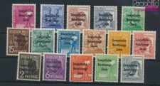 Briefmarken Sowjetische Zone (All.Bes.) 1948 Mi 182-197 (kompl.Ausg.) (ohn(96621