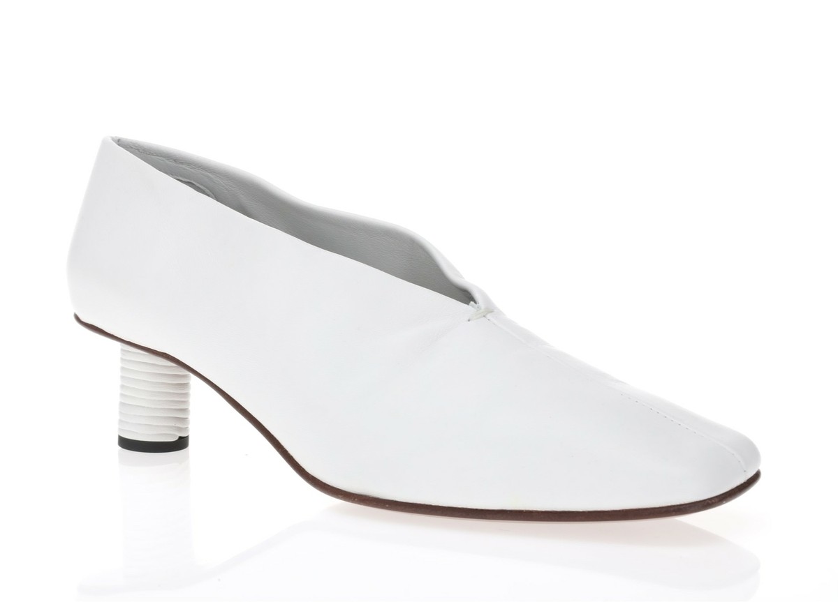 Proenza Schouler 259393 Womens Lapponia White Slip On Pumps Size