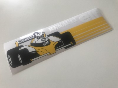 Наклейка elf renault