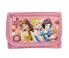 Disney Princess Children girl's Tri Fold Wallet - Light Pink