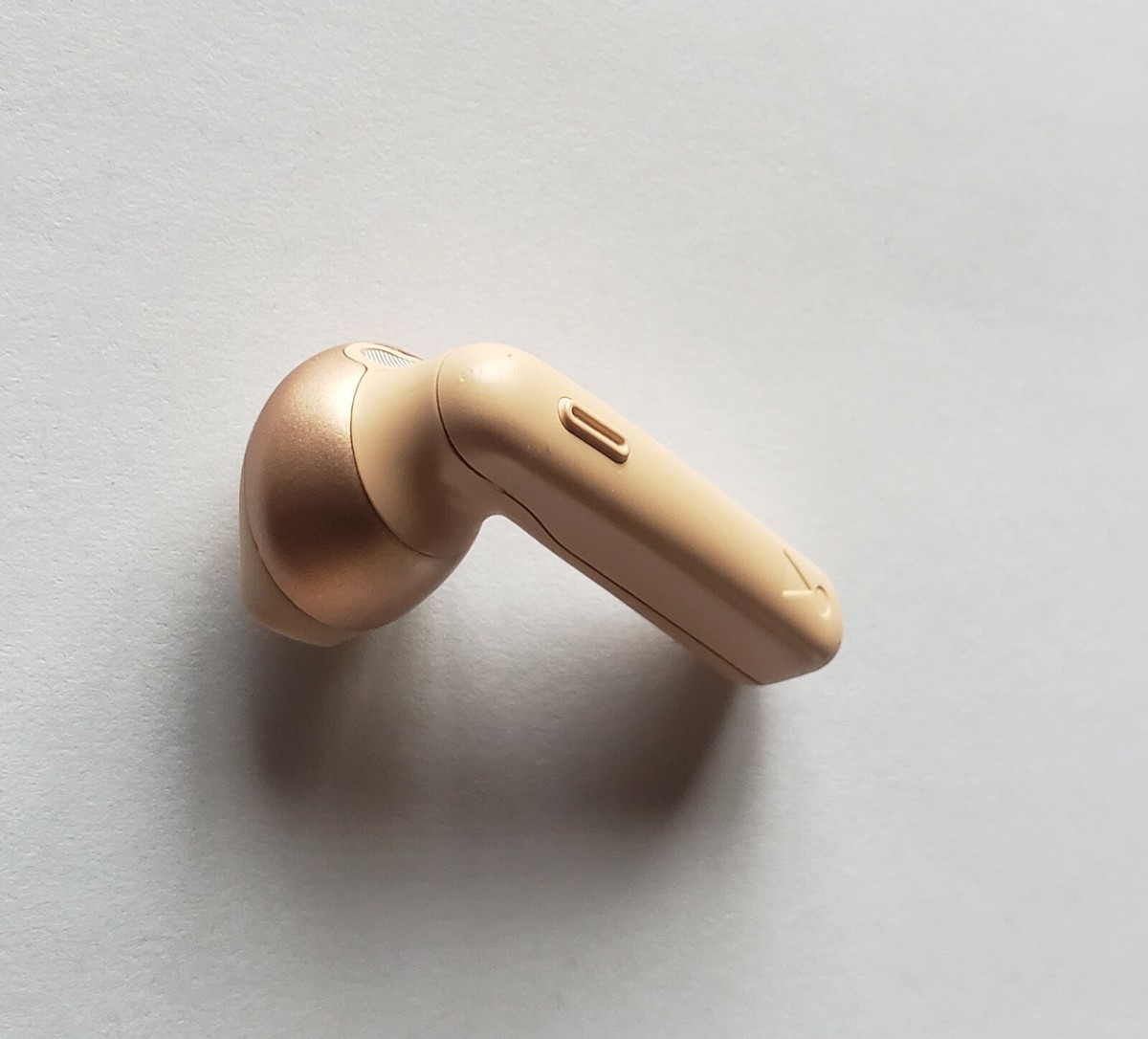 Gold JBL Tune 225TWS Wireless LEFT SIDE ONLY Earbud with LOW AUDIO