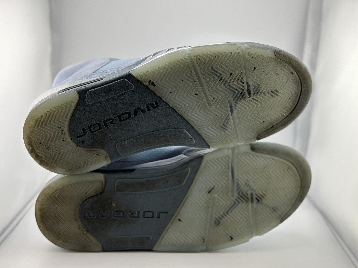 Size 11.5 - Air Jordan 5 Retro Blue Bird W 195243499190| eBay