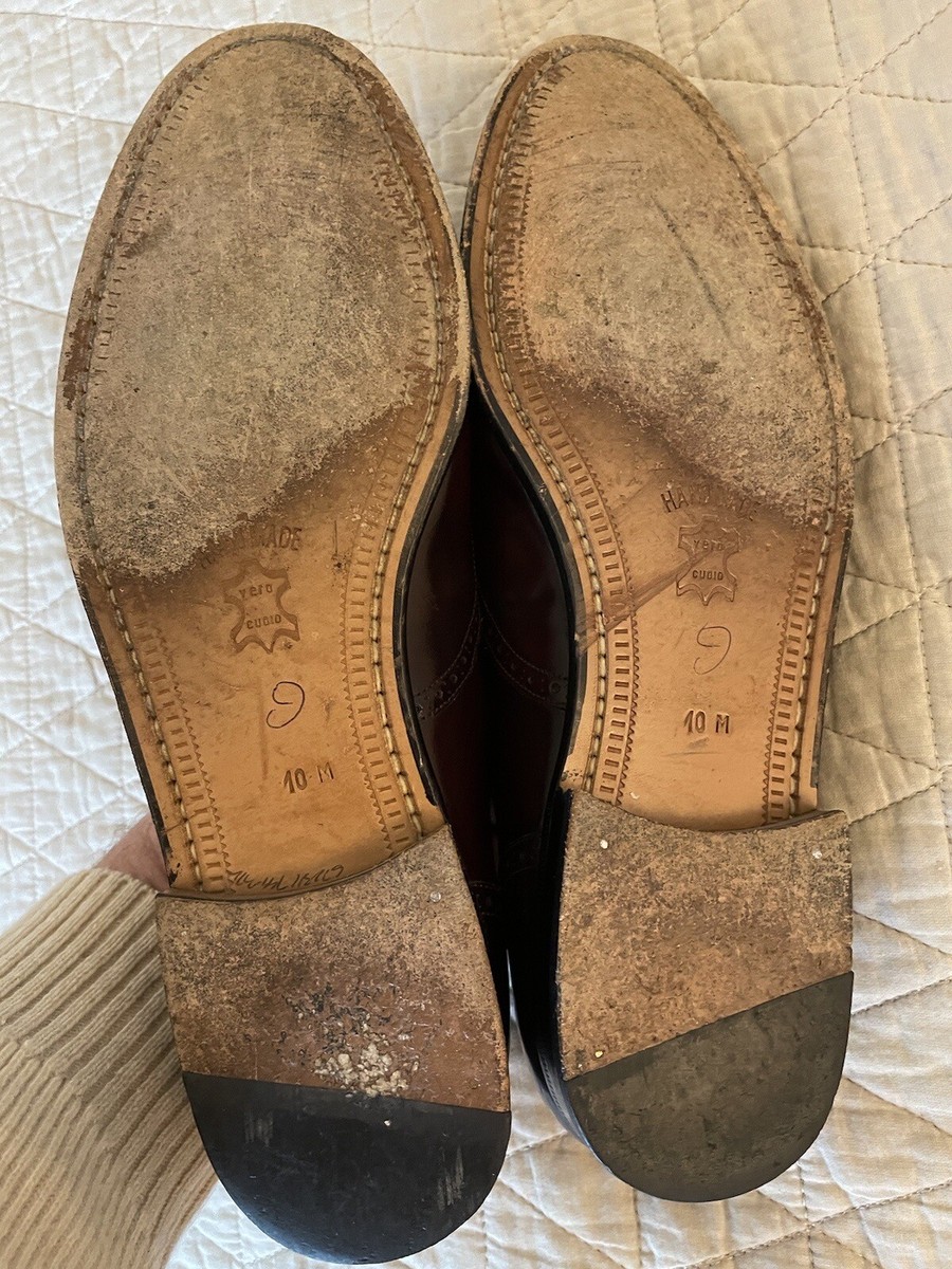 Mezlan Made in Italy Antonio Cordovan Kiltie Tassel Loafers  display picture 3