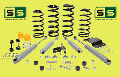 3''/4'' DROP COIL FR & RR AND 4 SHOCKS ,FITS 09-18 DODGE RAM V8 1500 2WD EXT/CREW