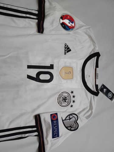 Germany National Soccer Team Mario Gotze Adidas Climacool Jersey Size S New - Picture 4 of 10