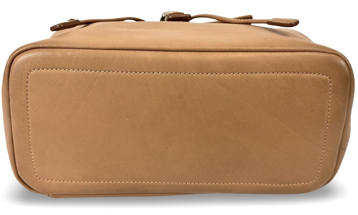 Vintage Coach Legacy West Hampton Tan Leather Daypack 