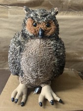 Melissa and Doug 16" Plush Barn Owl Realistic Stuffed Animal Toy Super Soft-RARE