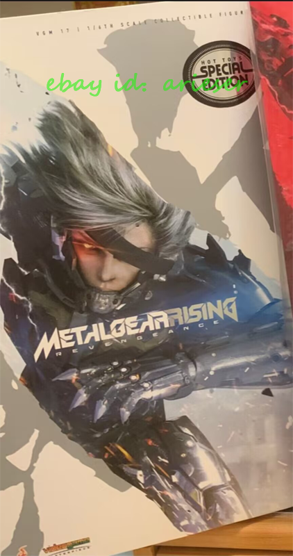 Hot Toys 1/6 Vgm17 Raiden Metal Gear Rising:Revengeance Special