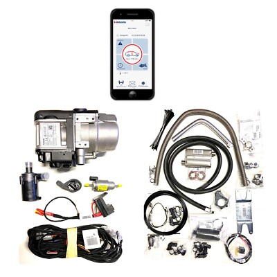 Webasto Thermo Top Evo 4 Diesel + Universaleinbausatz und Thermo Connect TCon2