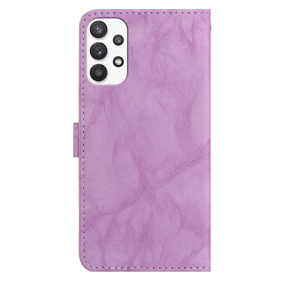 Funda tipo billetera de cuero de lujo con correa de búho para A16 A06 A56 A36 A55 A34 A26 A24 Foto 3 de 4