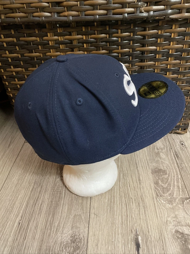 Коллекция New Era Navy St. Louis Stars Cooperstown Turn Back The Clock 7 1/8 - Изображение 4 из 4