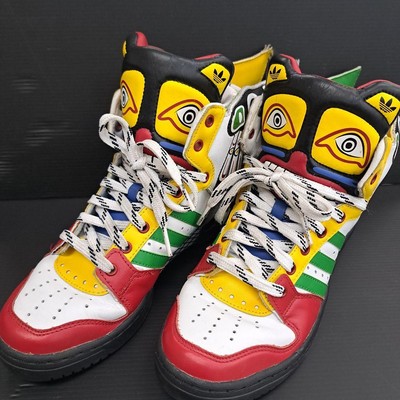 Adidas x Jeremy Scott JS Eagle Wings Totem Pole Q23171 US6.5 No 