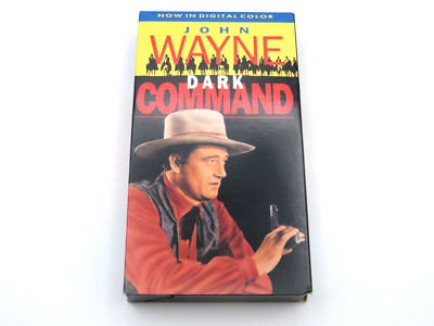 Dark Command VHS John Wayne Claire Trevor Roy Rogers Digital Color