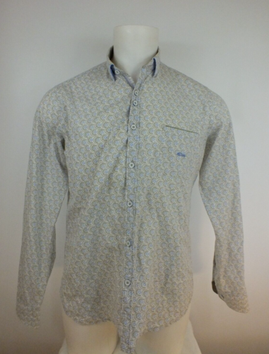 Men's Dario Beltran Shirt Size 42 16 1/2 Slim fit LongSleeves - Picture 1 of 5