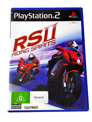 Jeu PS2 Riding Spirits II (RS2) - Version PAL Promo/presse - État Bon - Course Moto